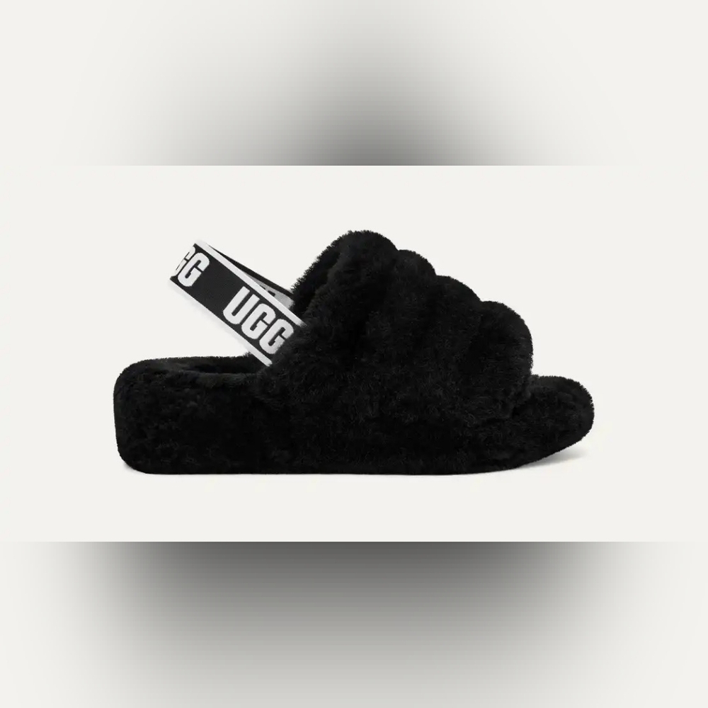 UGG Black Cozy Slides